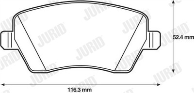 JURID 573125J Číslo výrobce: 23973. EAN: 3306437015196.