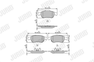 JURID 573766J Číslo výrobce: 22240. EAN: 4060426037253.