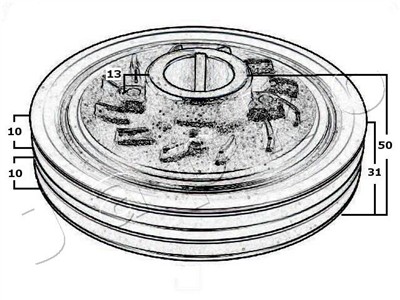 JAPKO 122500 EAN: 8033001685411.