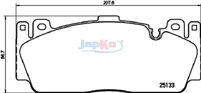 JAPKO 500127 EAN: 8052553290836.