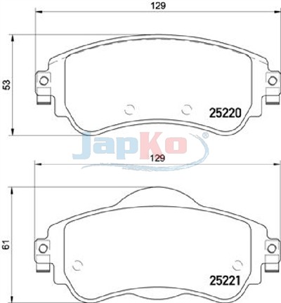 JAPKO 500614 EAN: 8052553295787.