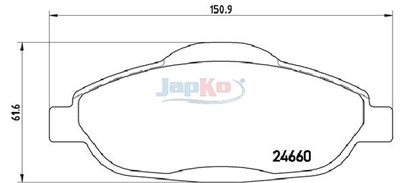 JAPKO 500644 EAN: 8052553296593.