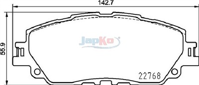 JAPKO 502026 EAN: 8052553670119.