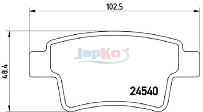 JAPKO 510603 EAN: 8052553302058.