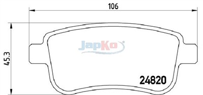 JAPKO 510703 EAN: 8052553302539.