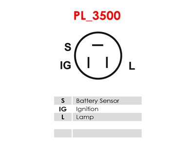 AS-PL A6017 Číslo výrobce: 27060-16230. EAN: 5901259406351.