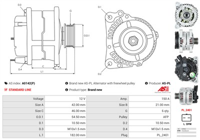 AS-PL A0142(P) EAN: 5901259474039.