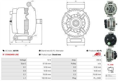 AS-PL A0199 EAN: 5901259402476.