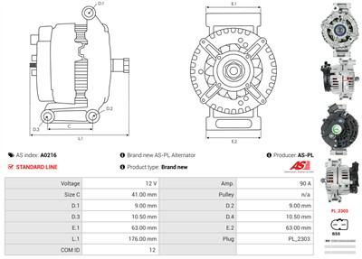 AS-PL A0216 EAN: 5901259436488.
