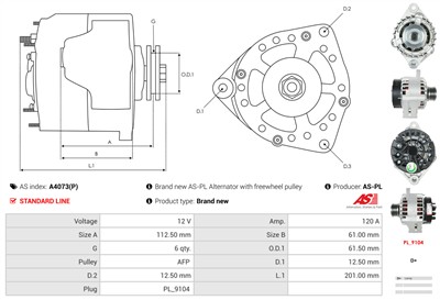 AS-PL A4073(P) EAN: 5901259474077.