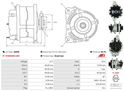 AS-PL A5006 EAN: 5901259405866.