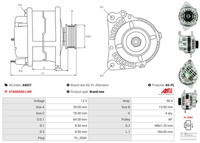 AS-PL A5027 EAN: 5901259406115.
