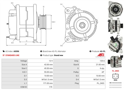 AS-PL A5096 EAN: 5901259491258.