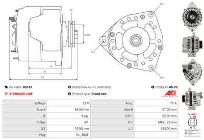 AS-PL A5187 EAN: 5902129006923.