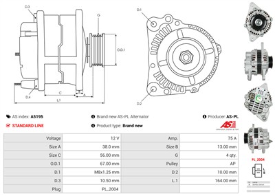 AS-PL A5195 EAN: 5902129006992.