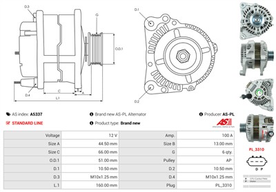 AS-PL A5337 EAN: 5902129022770.