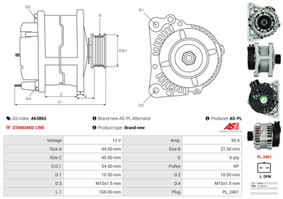 AS-PL A6386S EAN: 5902129045861.