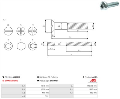 AS-PL ARS2013 EAN: 5901259495935.