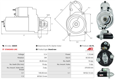 AS-PL S0029 EAN: 5901259418767.