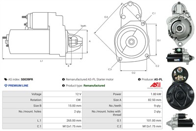 AS-PL S0039PR EAN: 5902129096085.