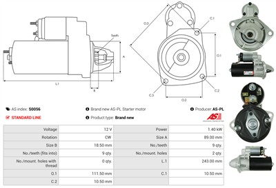 AS-PL S0056 EAN: 5901259419108.