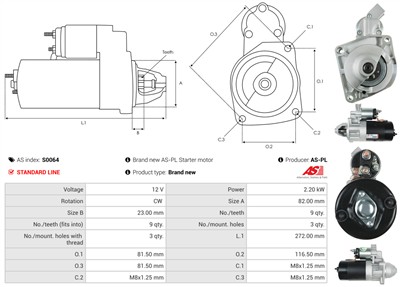AS-PL S0064 EAN: 5901259419214.