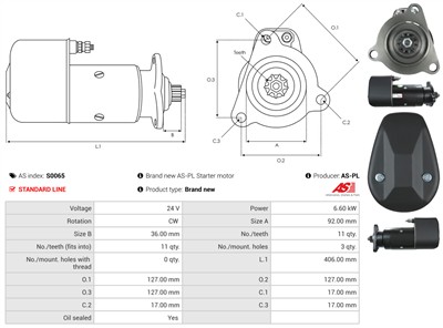 AS-PL S0065 EAN: 5901259419238.