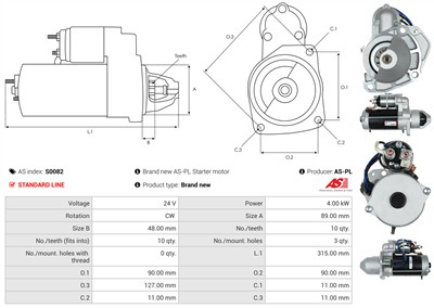 AS-PL S0082 EAN: 5901259419498.