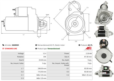 AS-PL S0089SR EAN: 5902129160755.