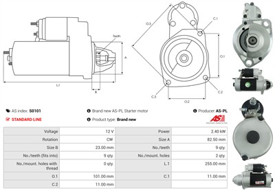 AS-PL S0101 EAN: 5901259419795.