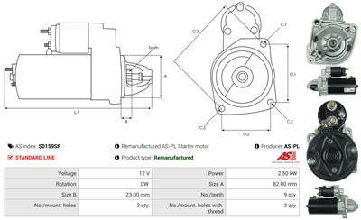 AS-PL S0159SR EAN: 5902129096610.