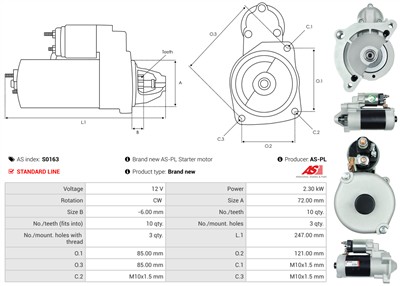 AS-PL S0163 EAN: 5901259420494.