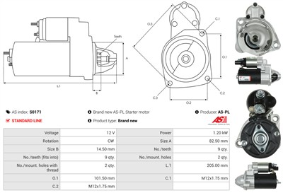 AS-PL S0171 EAN: 5901259420586.