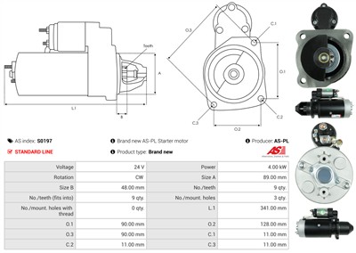 AS-PL S0197 EAN: 5901259420906.