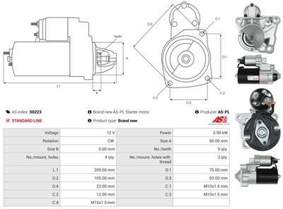 AS-PL S0223 EAN: 5902129065449.