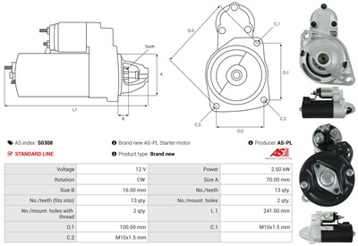 AS-PL S0308 EAN: 5901259461725.