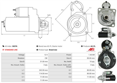 AS-PL S0376 EAN: 5901259468281.