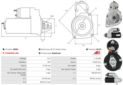 AS-PL S0391 EAN: 5901259468533.