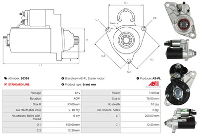 AS-PL S0398 EAN: 5901259468601.