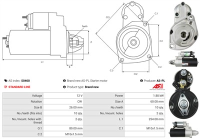 AS-PL S0460 EAN: 5901259480474.