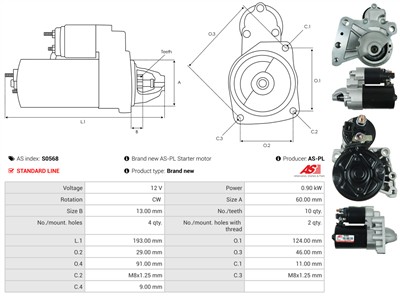 AS-PL S0568 EAN: 5902129028055.