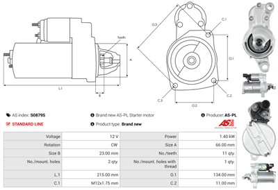 AS-PL S0879S EAN: 5902129139324.