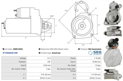 AS-PL S0881(SEG) EAN: 5902129229537.
