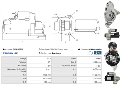 AS-PL S0989(SEG) EAN: 5902129228547.