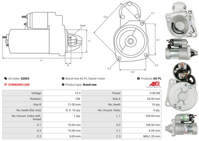 AS-PL S2053 EAN: 5901259489644.