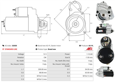 AS-PL S3030 EAN: 5901259421958.