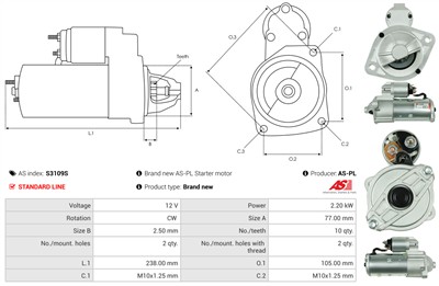 AS-PL S3109S EAN: 5902129083528.