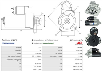 AS-PL S3124PR EAN: 5902129083672.