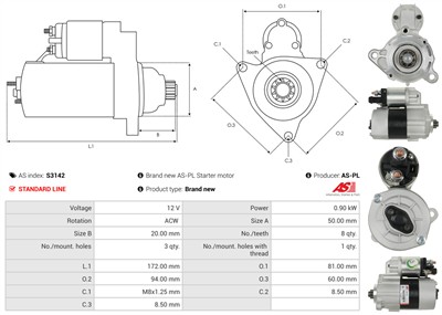 AS-PL S3142 EAN: 5901259449082.