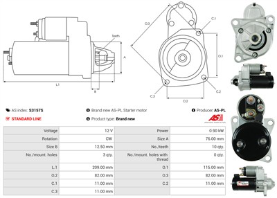 AS-PL S3157S EAN: 5902129057284.